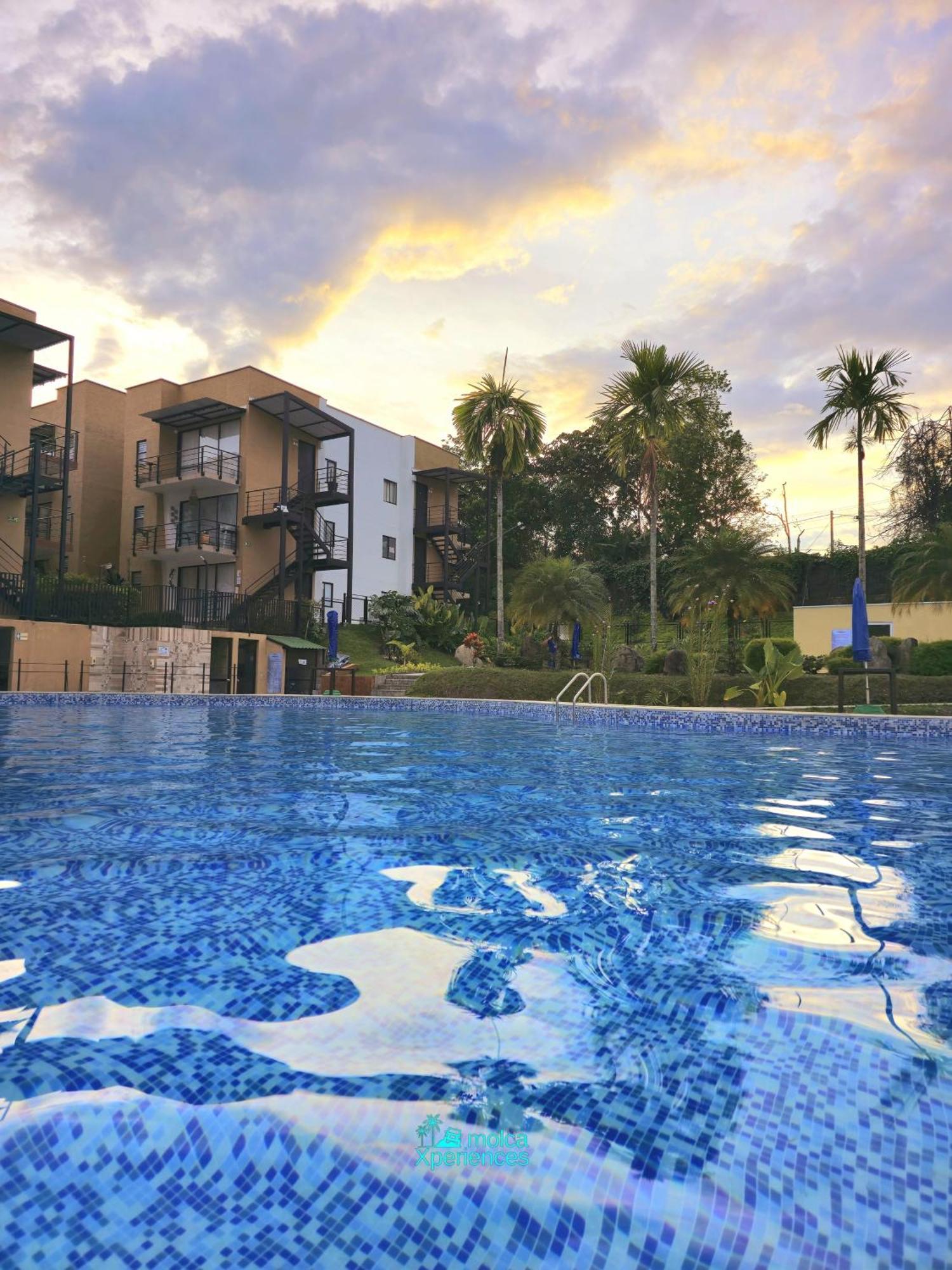 Apartamento Privado Vacacional A 5M Del Aeropuerto, 20 Minutos Del Parque Del Cafe Y Centro De Armenia Con 4 Piscinas, 3 Jacuzzi, Sauna By Molca Xperiences 2H Zewnętrze zdjęcie